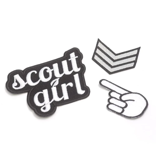 Pakiet naszywek harcerskich: Scout girl