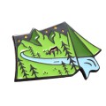 Pin harcerski Namiot