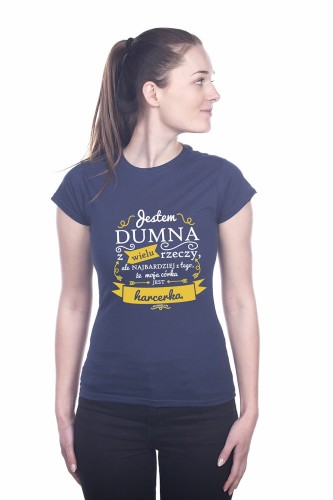 Koszulka harcerska dla mamy Jestem dumna