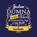 Koszulka harcerska dla mamy Jestem dumna