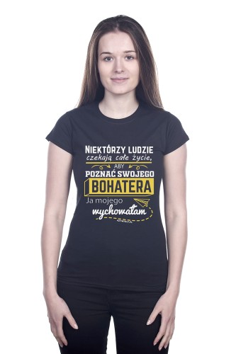 Koszulka harcerska damska Mój bohater