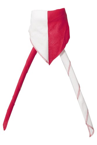 Chusta harcerska biało-czerwona