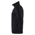 Bluza ZIP męska ZHA czarna