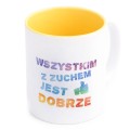 Kubek żółty Wszystkim z zuchem jest dobrze