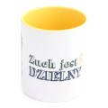 Kubek żółty Zuch jest dzielny