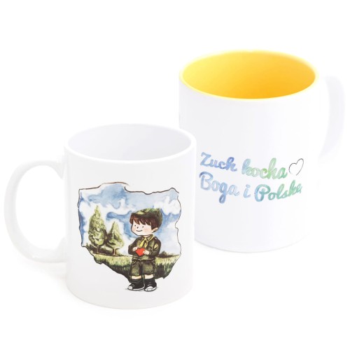 Kubek Zuch kocha Boga i Polskę