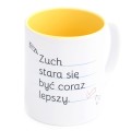 Kubek żółty Zuch stara się być coraz lepszy