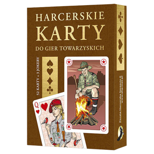 Harcerskie Karty do gier towarzyskich