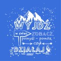 Koszulka harcerska damska Dewiza Wędrownicza