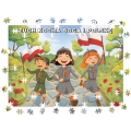 Puzzle zuchowe - Prawo Zucha: Zuch kocha Boga i Polskę