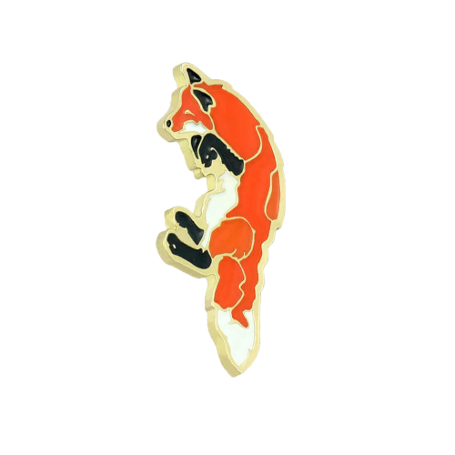 Pin harcerski Lis