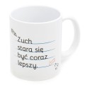  Kubek biały Zuch stara się być coraz lepszy 